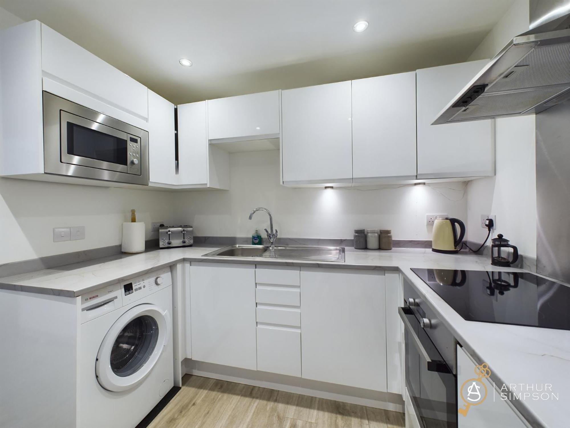 Modern Commercial Street Maisonette Леруик Экстерьер фото